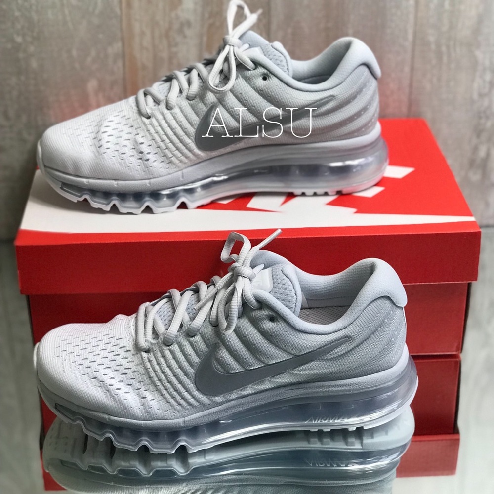 NWT Nike Air Max 2017 Pure Platinum W AUTHENTIC - Picture 2 of 7